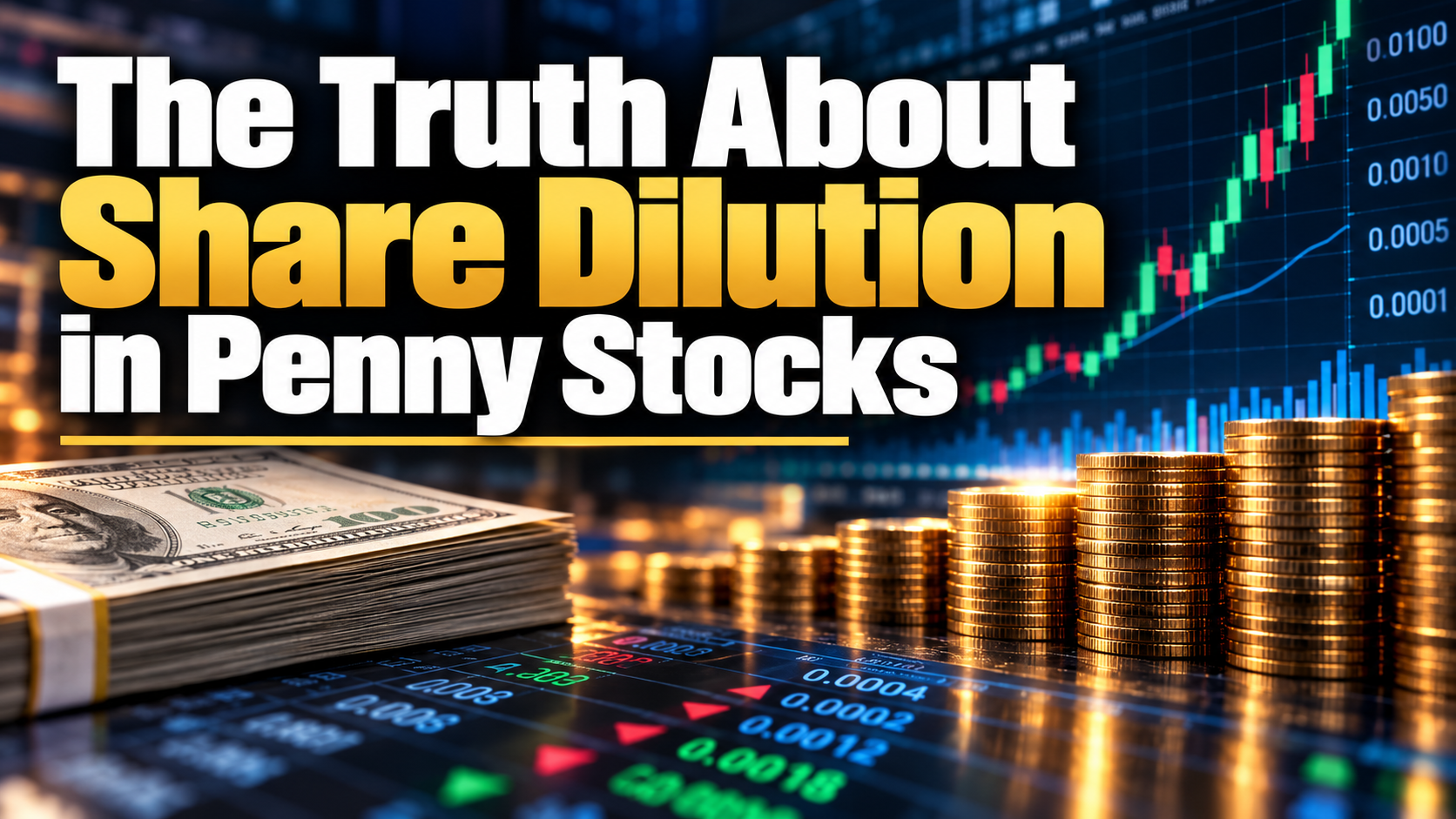 image of the truth about share dilution in penny stocks